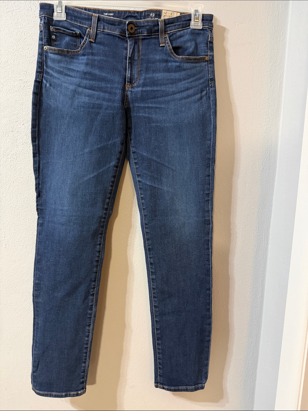AG Adriano Goldschmied Women's Dark Blue Skinny Jeans
